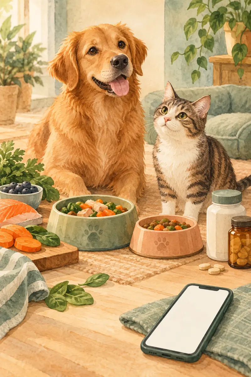 Ilustração do guia Vitaminas e minerais: quando complementar ajuda e quando atrapalha